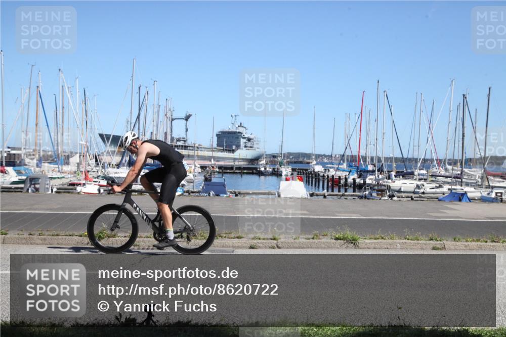 17.08.2025 - KN Förde Triathlon 2025 Yannick Fuchs http://msf.ph/oto/8620722 17.08.2025 12:51:41 Radfahren 434, 458, 466 meine-sportfotos.de