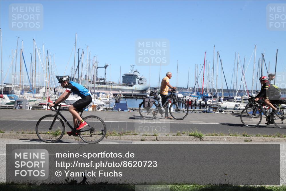 17.08.2025 - KN Förde Triathlon 2025 Yannick Fuchs http://msf.ph/oto/8620723 17.08.2025 12:51:49 Radfahren 430, 440, 473 meine-sportfotos.de