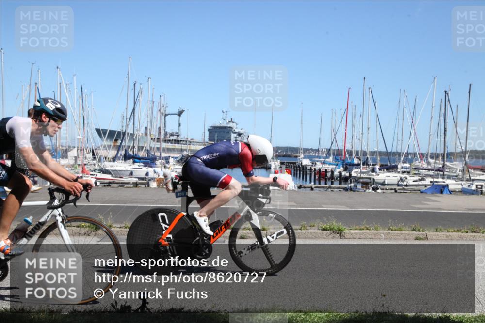 17.08.2025 - KN Förde Triathlon 2025 Yannick Fuchs http://msf.ph/oto/8620727 17.08.2025 12:51:56 Radfahren 403, 416, 433, 440, 473 meine-sportfotos.de