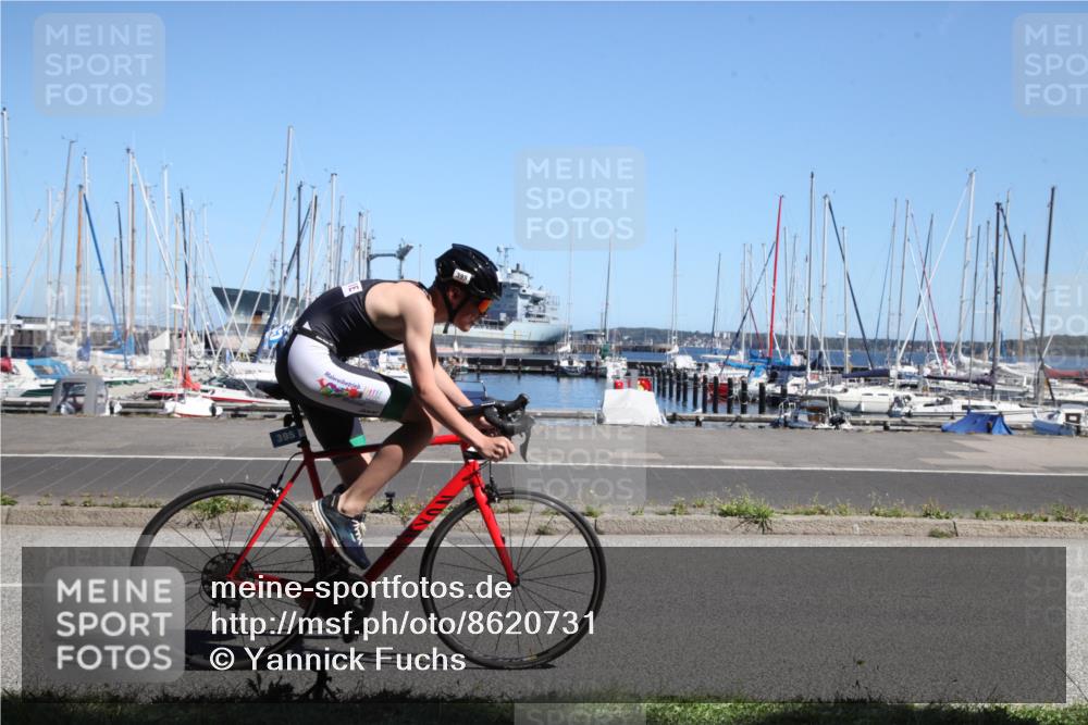 17.08.2025 - KN Förde Triathlon 2025 Yannick Fuchs http://msf.ph/oto/8620731 17.08.2025 12:52:14 Radfahren 395, 428, 448, 450, 472 meine-sportfotos.de