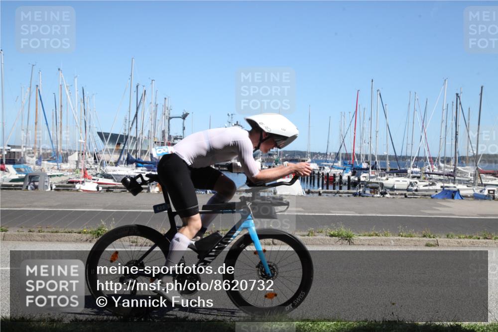 17.08.2025 - KN Förde Triathlon 2025 Yannick Fuchs http://msf.ph/oto/8620732 17.08.2025 12:52:16 Radfahren 395, 428, 448, 450, 472 meine-sportfotos.de