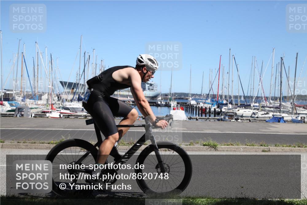 17.08.2025 - KN Förde Triathlon 2025 Yannick Fuchs http://msf.ph/oto/8620748 17.08.2025 12:53:11 Radfahren 434, 483 meine-sportfotos.de