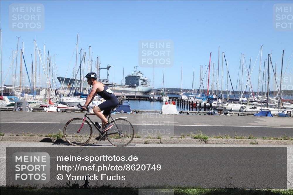 17.08.2025 - KN Förde Triathlon 2025 Yannick Fuchs http://msf.ph/oto/8620749 17.08.2025 12:53:13 Radfahren 434, 458, 483 meine-sportfotos.de