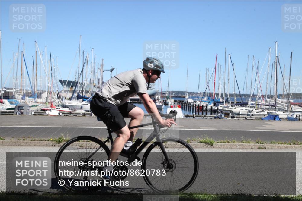 17.08.2025 - KN Förde Triathlon 2025 Yannick Fuchs http://msf.ph/oto/8620783 17.08.2025 12:54:39 Radfahren 426 meine-sportfotos.de