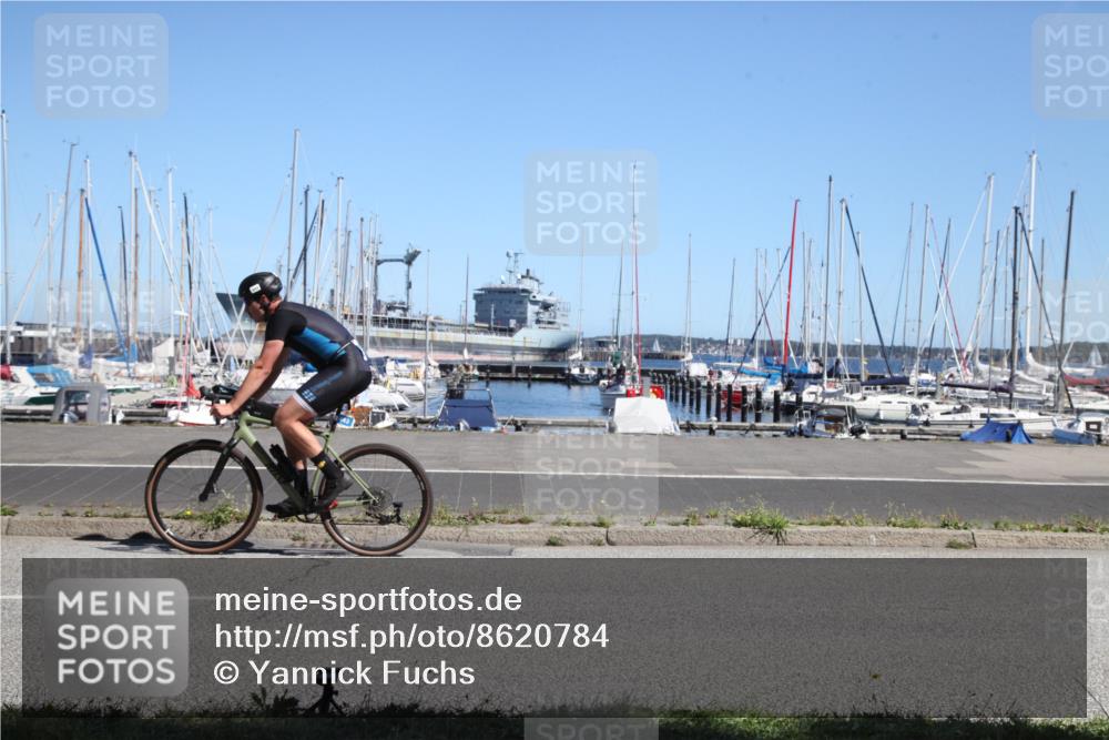 17.08.2025 - KN Förde Triathlon 2025 Yannick Fuchs http://msf.ph/oto/8620784 17.08.2025 12:54:54 Radfahren 443, 498 meine-sportfotos.de