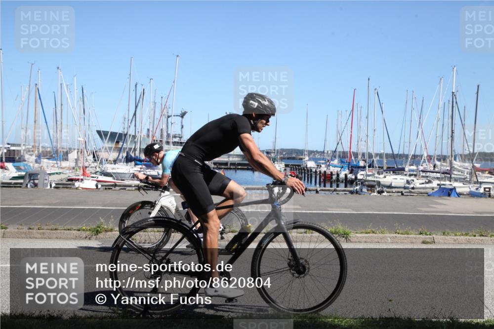 17.08.2025 - KN Förde Triathlon 2025 Yannick Fuchs http://msf.ph/oto/8620804 17.08.2025 12:55:26 Radfahren 406, 421, 465 meine-sportfotos.de