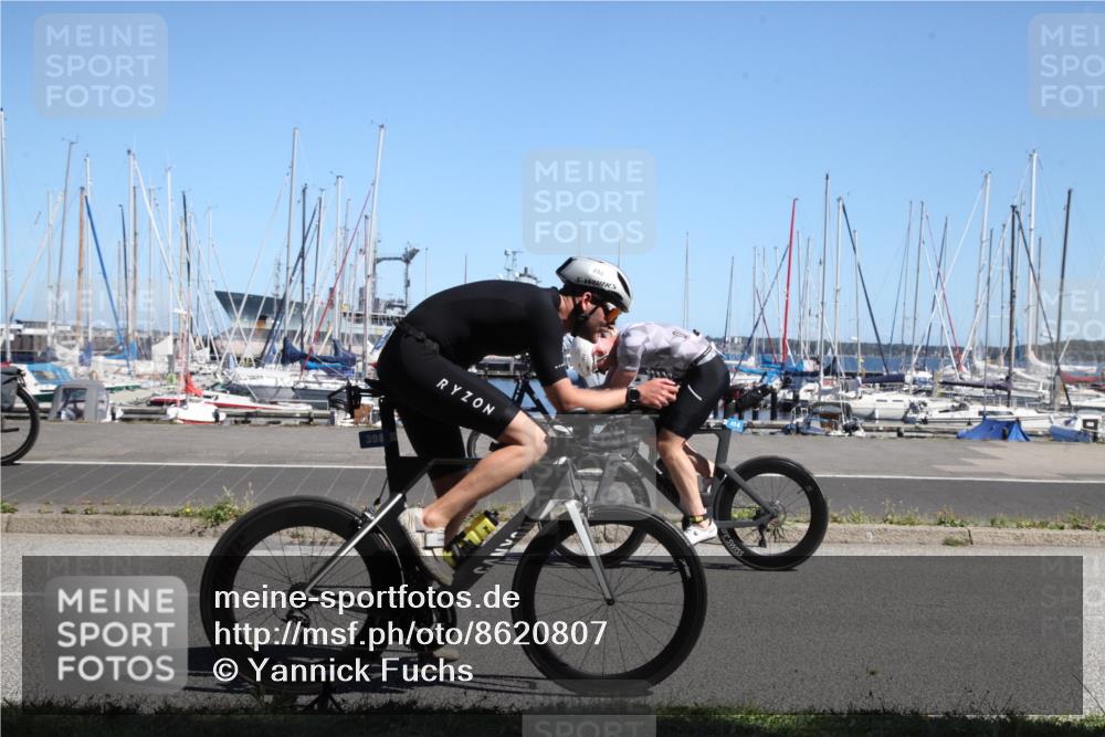17.08.2025 - KN Förde Triathlon 2025 Yannick Fuchs http://msf.ph/oto/8620807 17.08.2025 12:55:43 Radfahren 357, 398, 414, 455, 475 meine-sportfotos.de