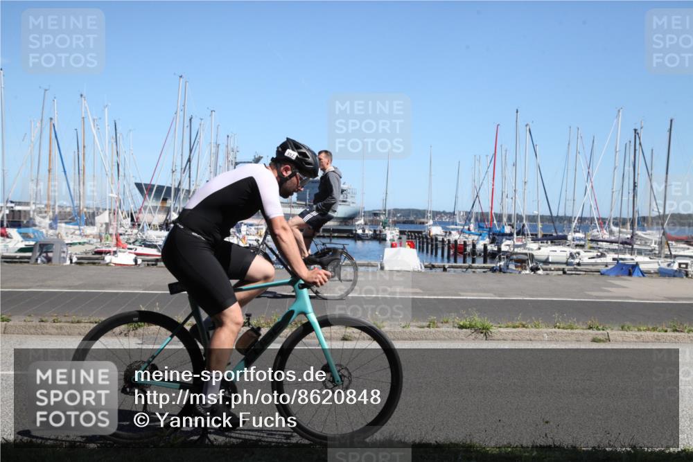 17.08.2025 - KN Förde Triathlon 2025 Yannick Fuchs http://msf.ph/oto/8620848 17.08.2025 12:57:31 Radfahren 357, 397, 410, 413, 417 meine-sportfotos.de