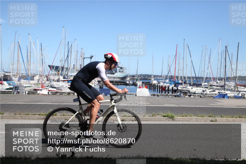 17.08.2025 - KN Förde Triathlon 2025 Yannick Fuchs http://msf.ph/oto/8620870 17.08.2025 12:58:22 Radfahren 407, 408, 420, 486, 504, 505, 507 meine-sportfotos.de