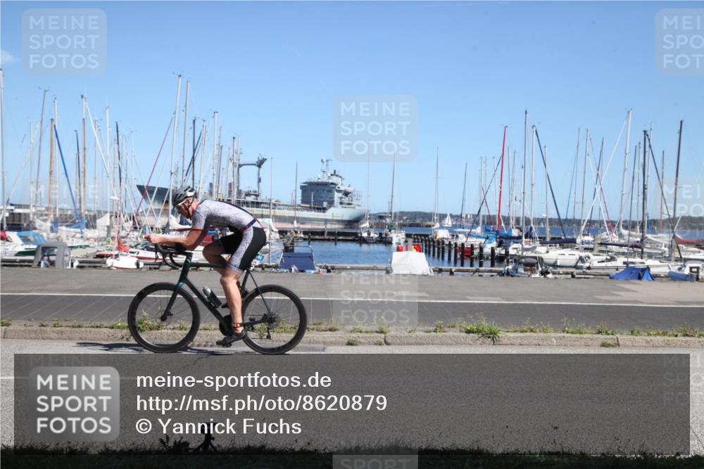 17.08.2025 - KN Förde Triathlon 2025 Yannick Fuchs http://msf.ph/oto/8620879 17.08.2025 12:58:47 Radfahren 419, 442, 525 meine-sportfotos.de