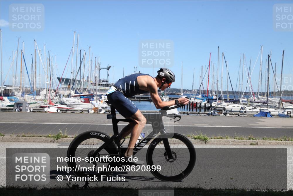 17.08.2025 - KN Förde Triathlon 2025 Yannick Fuchs http://msf.ph/oto/8620899 17.08.2025 12:59:41 Radfahren 403, 408, 433 meine-sportfotos.de