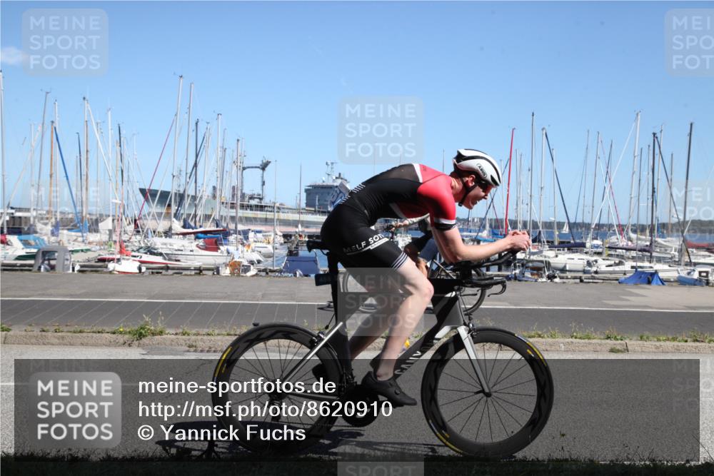 17.08.2025 - KN Förde Triathlon 2025 Yannick Fuchs http://msf.ph/oto/8620910 17.08.2025 13:00:15 Radfahren 445, 466, 508 meine-sportfotos.de