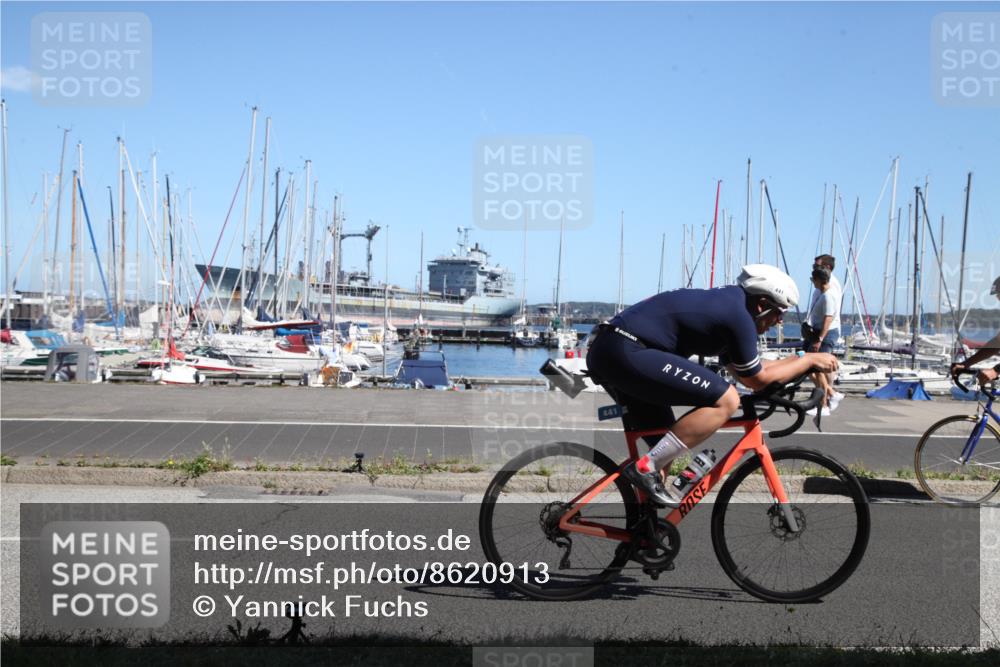 17.08.2025 - KN Förde Triathlon 2025 Yannick Fuchs http://msf.ph/oto/8620913 17.08.2025 13:00:22 Radfahren 439, 441, 442, 445, 450, 456, 466, 478, 502, 527 meine-sportfotos.de