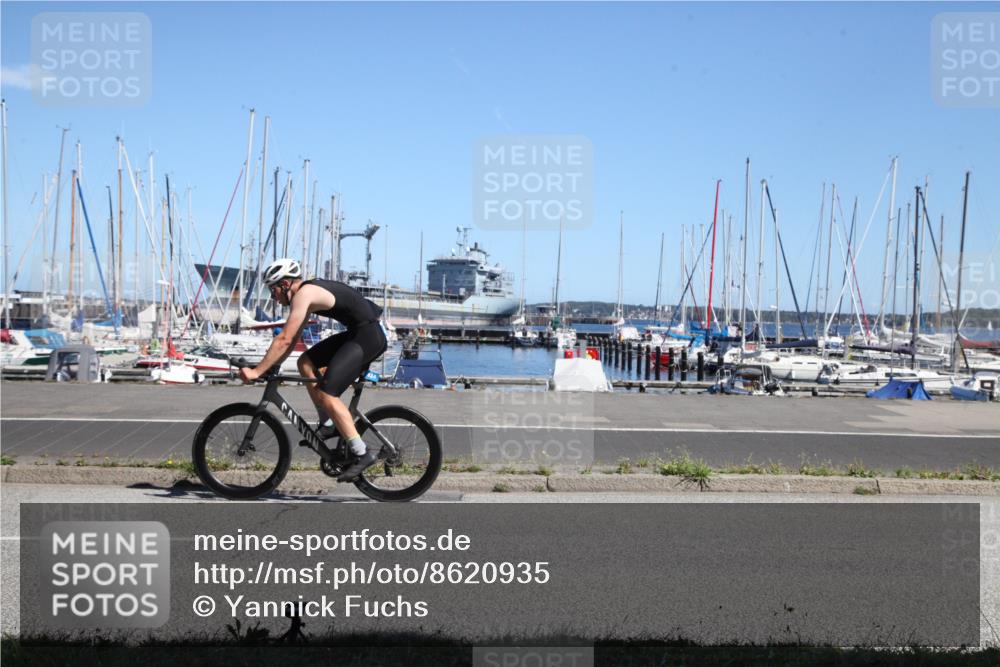 17.08.2025 - KN Förde Triathlon 2025 Yannick Fuchs http://msf.ph/oto/8620935 17.08.2025 13:01:19 Radfahren 428, 434, 440, 446, 454 meine-sportfotos.de