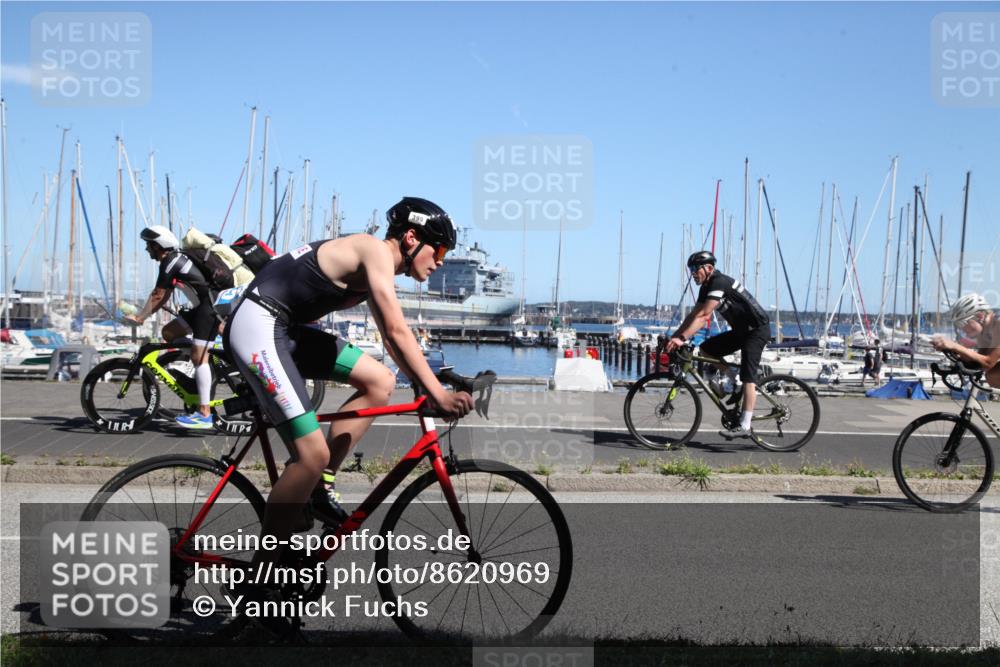 17.08.2025 - KN Förde Triathlon 2025 Yannick Fuchs http://msf.ph/oto/8620969 17.08.2025 13:02:27 Radfahren 395, 401, 452, 460, 478, 485, 512 meine-sportfotos.de