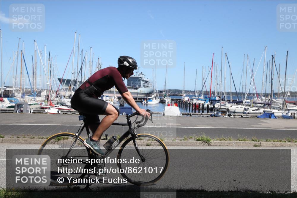 17.08.2025 - KN Förde Triathlon 2025 Yannick Fuchs http://msf.ph/oto/8621017 17.08.2025 13:04:05 Radfahren 409, 411, 460, 461, 523 meine-sportfotos.de