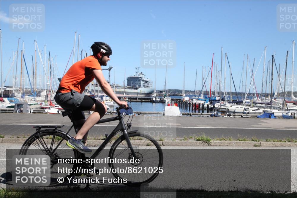 17.08.2025 - KN Förde Triathlon 2025 Yannick Fuchs http://msf.ph/oto/8621025 17.08.2025 13:04:23 Radfahren 430, 436, 453, 485, 495 meine-sportfotos.de