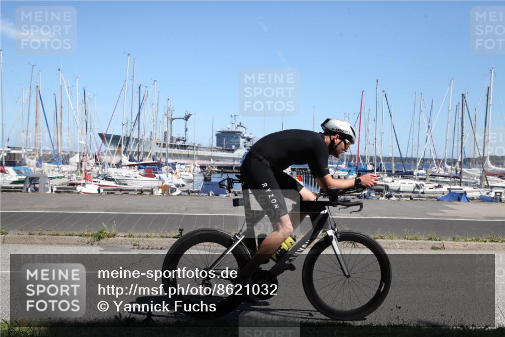 17.08.2025 - KN Förde Triathlon 2025 Yannick Fuchs http://msf.ph/oto/8621032 17.08.2025 13:04:42 Radfahren 398, 471 meine-sportfotos.de