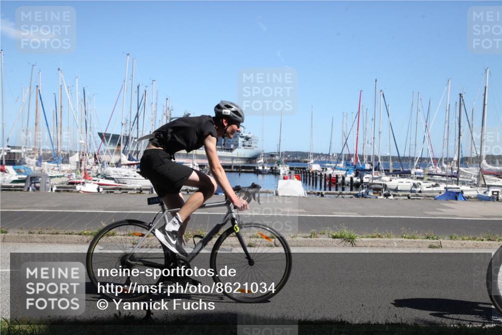 17.08.2025 - KN Förde Triathlon 2025 Yannick Fuchs http://msf.ph/oto/8621034 17.08.2025 13:04:46 Radfahren 398, 435, 494, 509 meine-sportfotos.de