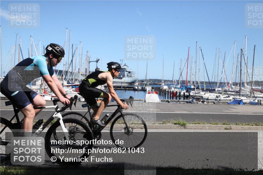 17.08.2025 - KN Förde Triathlon 2025 Yannick Fuchs http://msf.ph/oto/8621043 17.08.2025 13:05:08 Radfahren 448, 493, 498, 518 meine-sportfotos.de