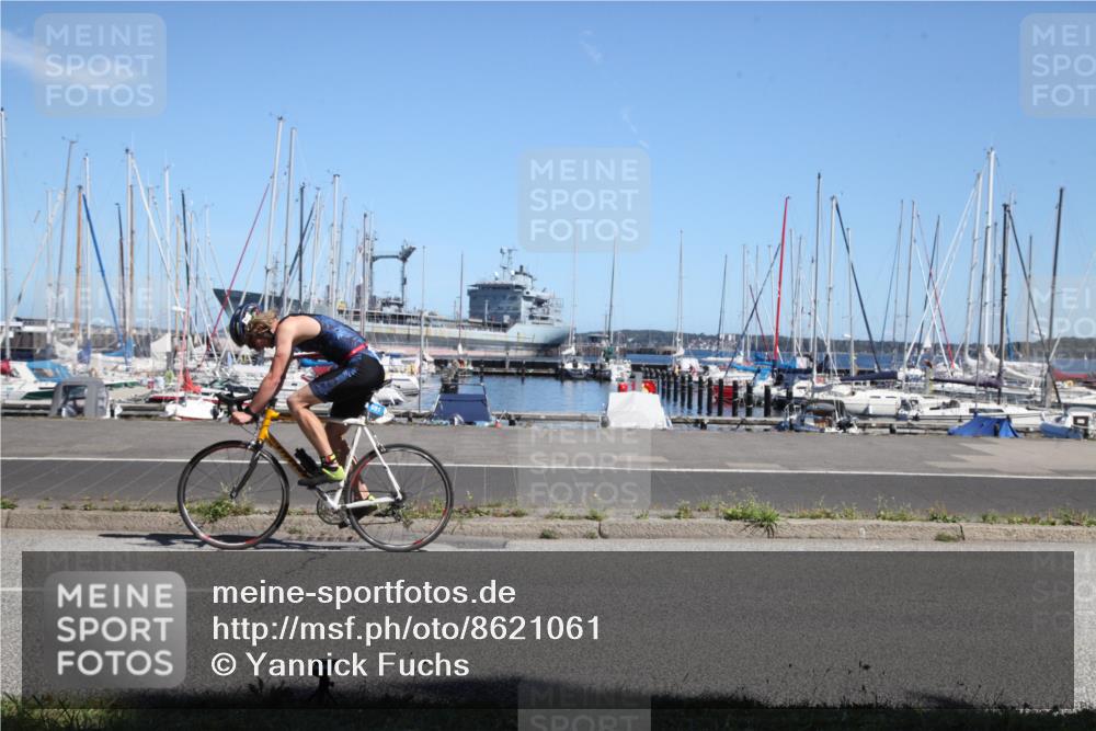 17.08.2025 - KN Förde Triathlon 2025 Yannick Fuchs http://msf.ph/oto/8621061 17.08.2025 13:05:43 Radfahren 406, 412, 491, 501, 513 meine-sportfotos.de