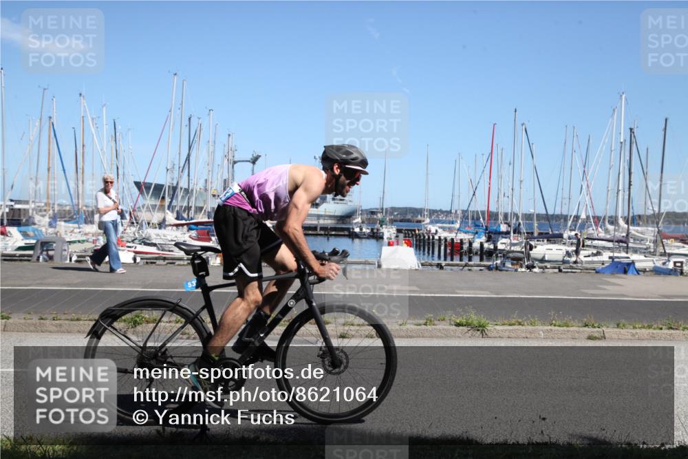 17.08.2025 - KN Förde Triathlon 2025 Yannick Fuchs http://msf.ph/oto/8621064 17.08.2025 13:05:52 Radfahren 412, 513, 533 meine-sportfotos.de