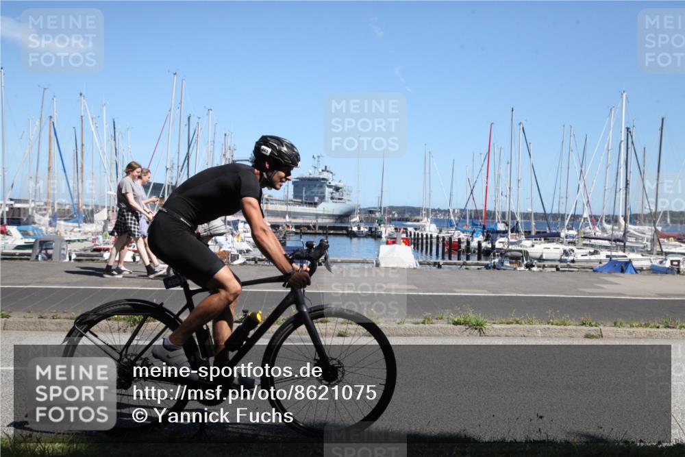 17.08.2025 - KN Förde Triathlon 2025 Yannick Fuchs http://msf.ph/oto/8621075 17.08.2025 13:06:16 Radfahren 403, 465, 470, 487, 500 meine-sportfotos.de