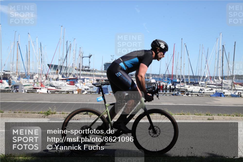 17.08.2025 - KN Förde Triathlon 2025 Yannick Fuchs http://msf.ph/oto/8621096 17.08.2025 13:07:02 Radfahren 443, 532 meine-sportfotos.de