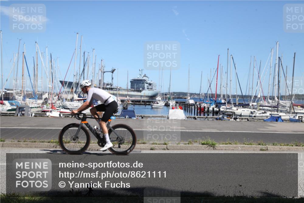 17.08.2025 - KN Förde Triathlon 2025 Yannick Fuchs http://msf.ph/oto/8621111 17.08.2025 13:07:34 Radfahren 403, 466, 480, 529 meine-sportfotos.de