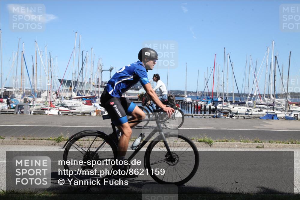 17.08.2025 - KN Förde Triathlon 2025 Yannick Fuchs http://msf.ph/oto/8621159 17.08.2025 13:09:25 Radfahren 480 meine-sportfotos.de