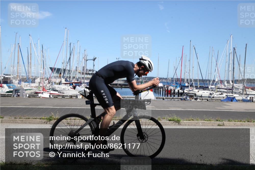 17.08.2025 - KN Förde Triathlon 2025 Yannick Fuchs http://msf.ph/oto/8621177 17.08.2025 13:10:09 Radfahren 425, 428, 447, 454, 511 meine-sportfotos.de