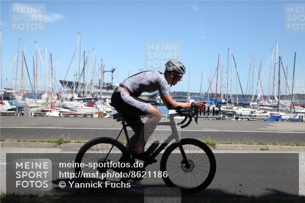 17.08.2025 - KN Förde Triathlon 2025 Yannick Fuchs http://msf.ph/oto/8621186 17.08.2025 13:10:30 Radfahren 424, 442, 541 meine-sportfotos.de