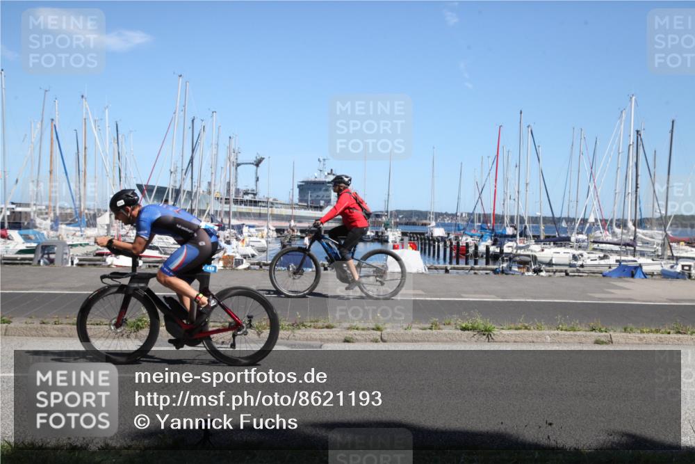 17.08.2025 - KN Förde Triathlon 2025 Yannick Fuchs http://msf.ph/oto/8621193 17.08.2025 13:10:51 Radfahren 418, 434, 438, 546 meine-sportfotos.de
