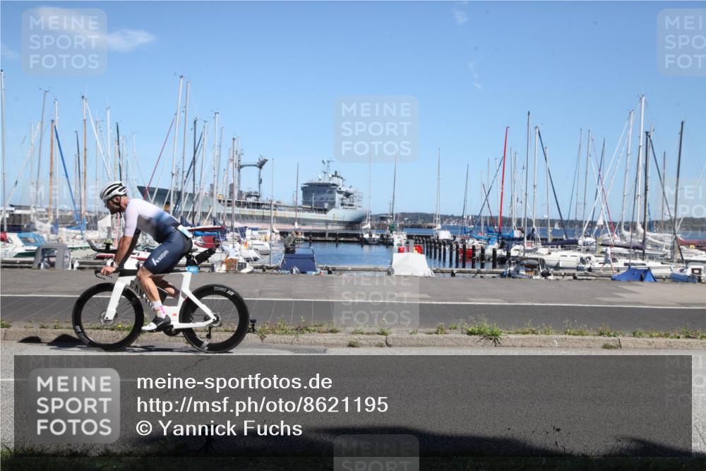 17.08.2025 - KN Förde Triathlon 2025 Yannick Fuchs http://msf.ph/oto/8621195 17.08.2025 13:11:02 Radfahren 410, 437, 456, 512 meine-sportfotos.de