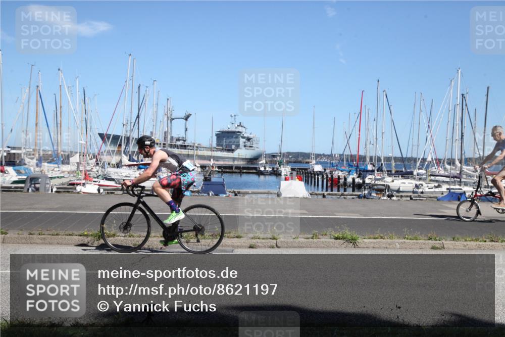 17.08.2025 - KN Förde Triathlon 2025 Yannick Fuchs http://msf.ph/oto/8621197 17.08.2025 13:11:08 Radfahren 437, 456, 473, 512, 538 meine-sportfotos.de