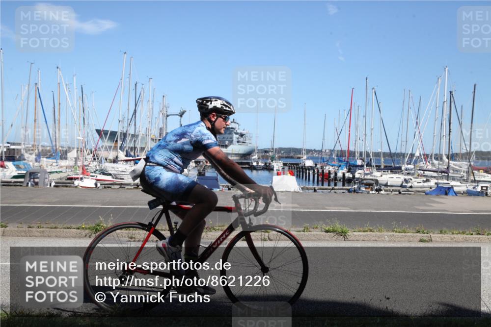 17.08.2025 - KN Förde Triathlon 2025 Yannick Fuchs http://msf.ph/oto/8621226 17.08.2025 13:12:04 Radfahren 522, 539 meine-sportfotos.de