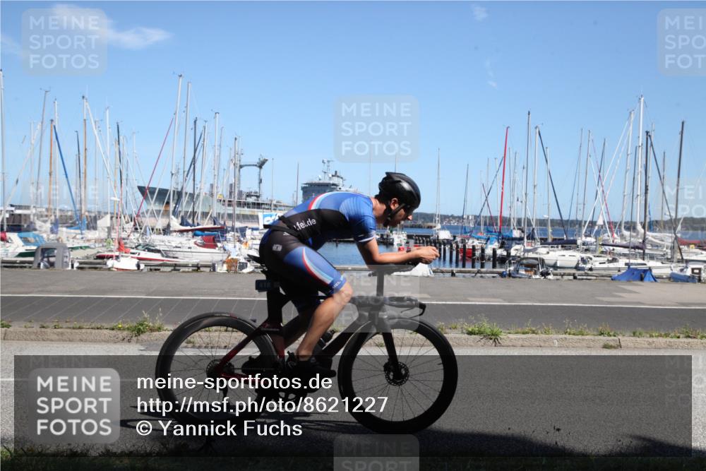 17.08.2025 - KN Förde Triathlon 2025 Yannick Fuchs http://msf.ph/oto/8621227 17.08.2025 13:12:12 Radfahren 418, 458, 539 meine-sportfotos.de