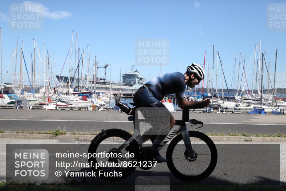 17.08.2025 - KN Förde Triathlon 2025 Yannick Fuchs http://msf.ph/oto/8621237 17.08.2025 13:12:34 Radfahren 437 meine-sportfotos.de