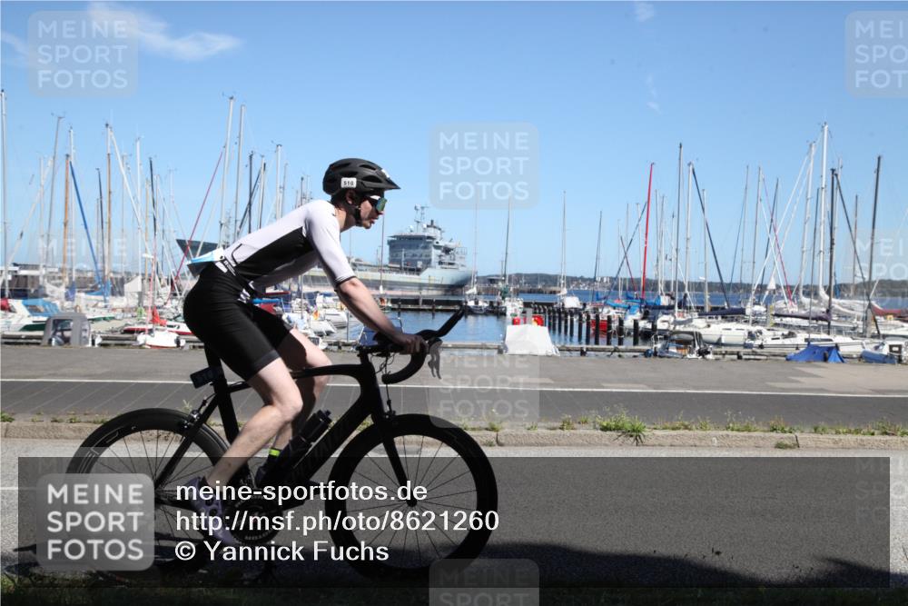 17.08.2025 - KN Förde Triathlon 2025 Yannick Fuchs http://msf.ph/oto/8621260 17.08.2025 13:13:24 Radfahren 430, 478, 510 meine-sportfotos.de