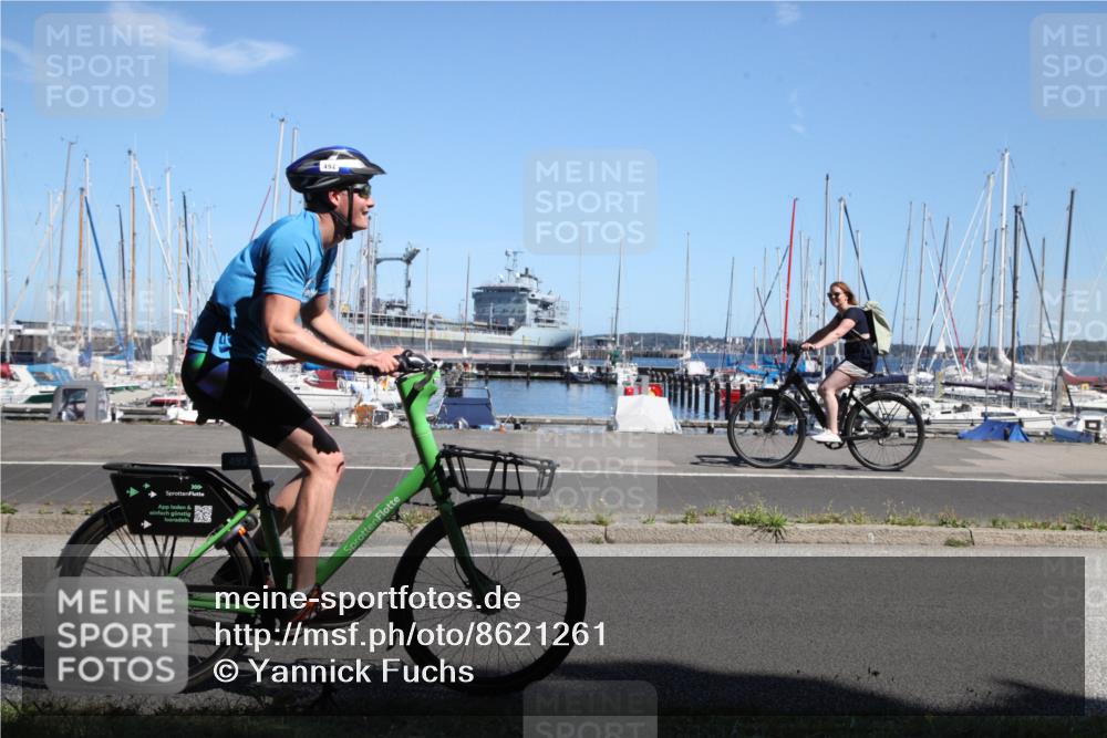 17.08.2025 - KN Förde Triathlon 2025 Yannick Fuchs http://msf.ph/oto/8621261 17.08.2025 13:13:29 Radfahren 409, 492, 510 meine-sportfotos.de