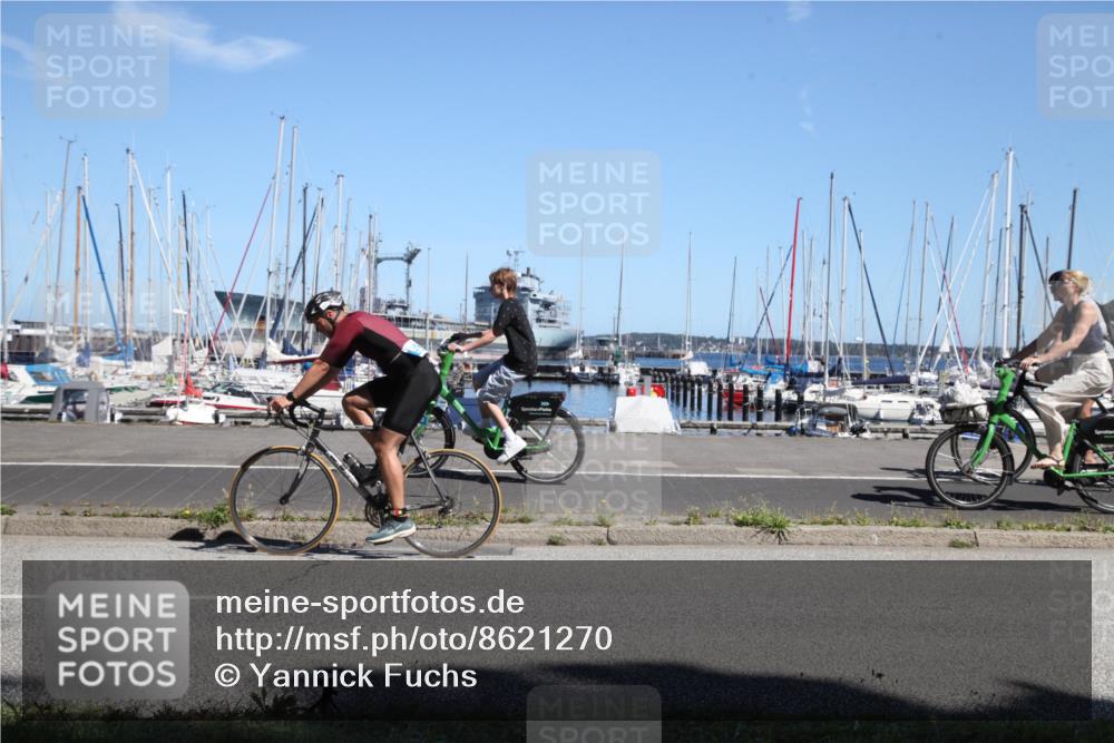 17.08.2025 - KN Förde Triathlon 2025 Yannick Fuchs http://msf.ph/oto/8621270 17.08.2025 13:13:45 Radfahren 398, 432, 493, 514, 523 meine-sportfotos.de