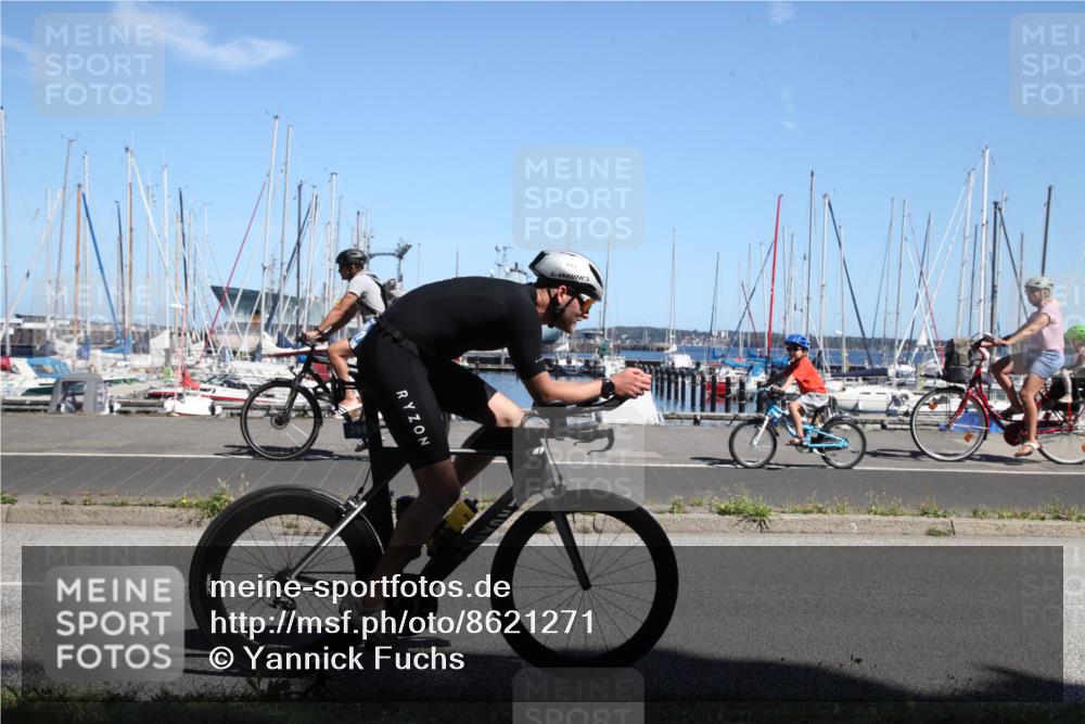 17.08.2025 - KN Förde Triathlon 2025 Yannick Fuchs http://msf.ph/oto/8621271 17.08.2025 13:13:48 Radfahren 398, 432, 471, 493, 523 meine-sportfotos.de