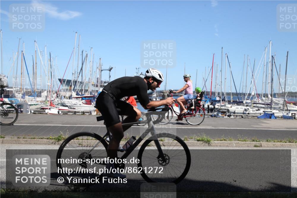 17.08.2025 - KN Förde Triathlon 2025 Yannick Fuchs http://msf.ph/oto/8621272 17.08.2025 13:13:50 Radfahren 398, 471, 493, 523 meine-sportfotos.de