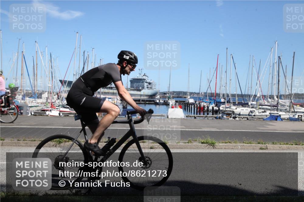 17.08.2025 - KN Förde Triathlon 2025 Yannick Fuchs http://msf.ph/oto/8621273 17.08.2025 13:13:53 Radfahren 398, 458, 471 meine-sportfotos.de