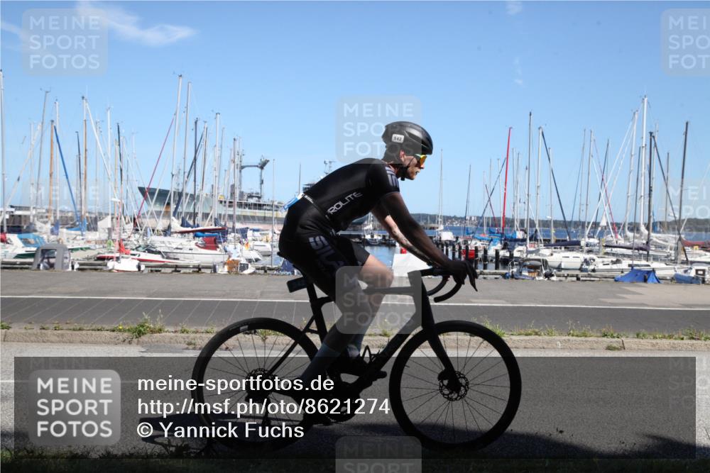 17.08.2025 - KN Förde Triathlon 2025 Yannick Fuchs http://msf.ph/oto/8621274 17.08.2025 13:13:59 Radfahren 458, 471, 542 meine-sportfotos.de