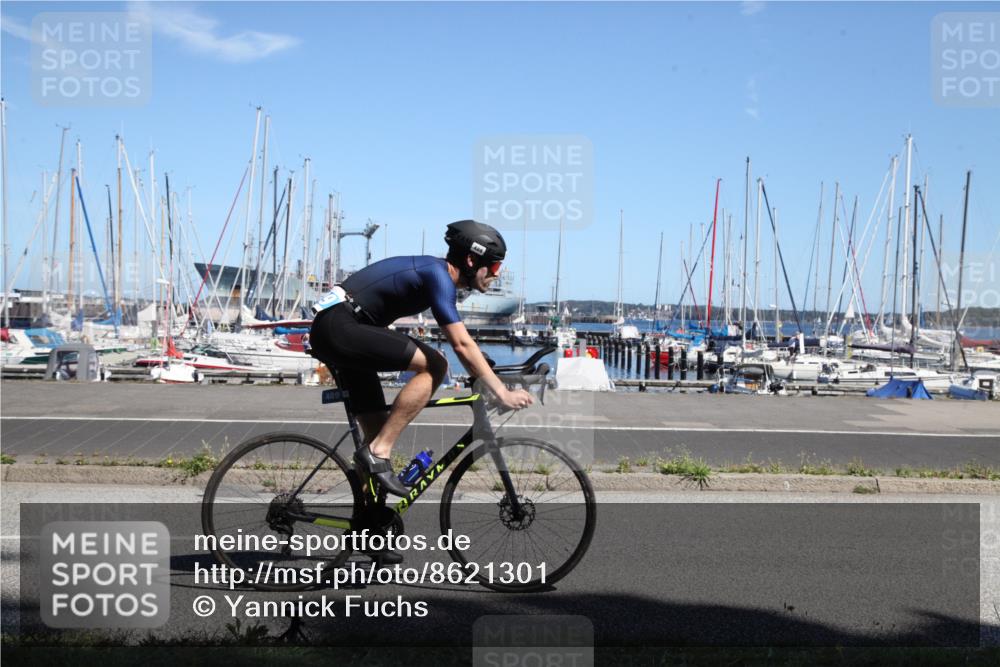 17.08.2025 - KN Förde Triathlon 2025 Yannick Fuchs http://msf.ph/oto/8621301 17.08.2025 13:15:05 Radfahren 409, 430, 498, 549 meine-sportfotos.de