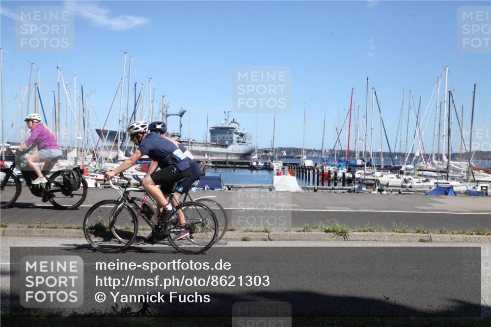 17.08.2025 - KN Förde Triathlon 2025 Yannick Fuchs http://msf.ph/oto/8621303 17.08.2025 13:15:16 Radfahren 432, 436, 483, 498 meine-sportfotos.de