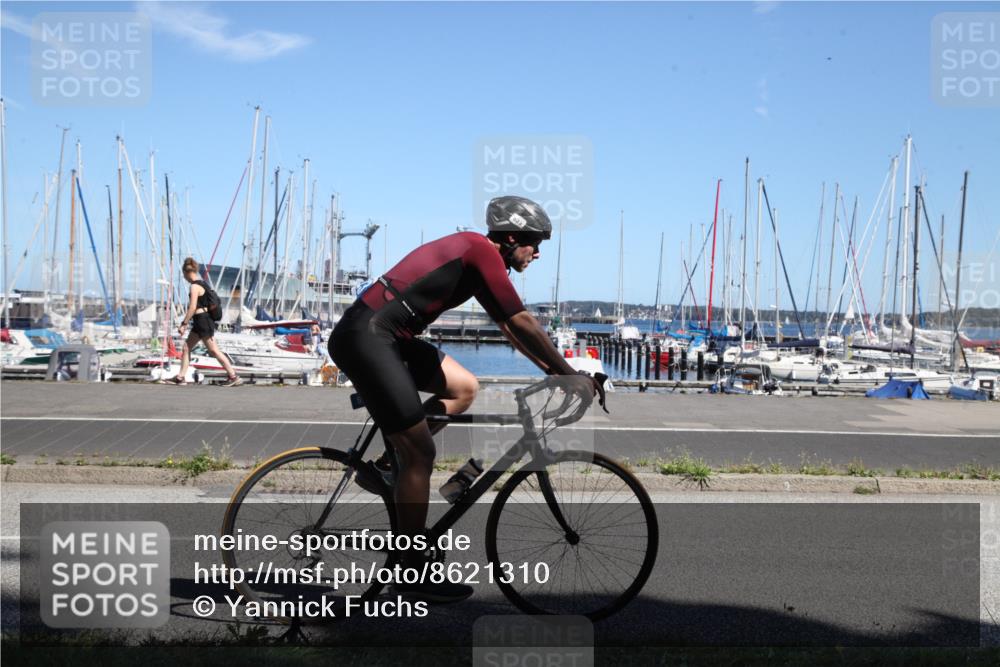 17.08.2025 - KN Förde Triathlon 2025 Yannick Fuchs http://msf.ph/oto/8621310 17.08.2025 13:15:34 Radfahren 422, 523 meine-sportfotos.de