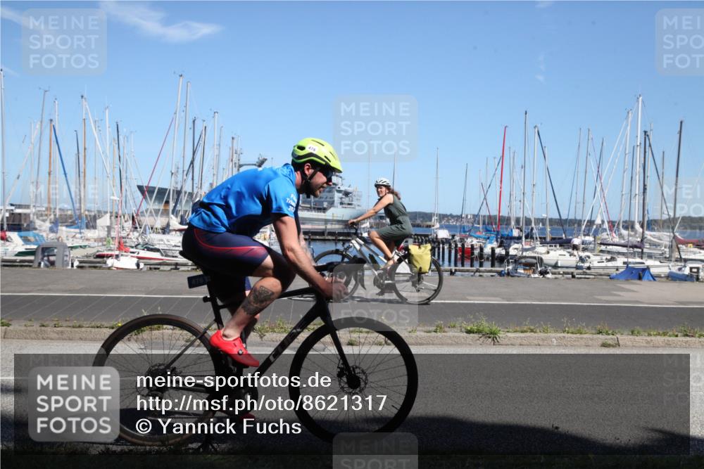 17.08.2025 - KN Förde Triathlon 2025 Yannick Fuchs http://msf.ph/oto/8621317 17.08.2025 13:15:50 Radfahren 415, 443, 476, 500, 547 meine-sportfotos.de