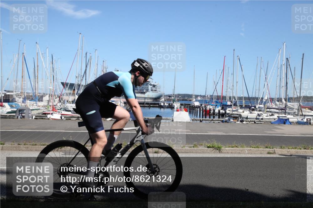 17.08.2025 - KN Förde Triathlon 2025 Yannick Fuchs http://msf.ph/oto/8621324 17.08.2025 13:16:09 Radfahren 413, 421, 453, 466, 518 meine-sportfotos.de